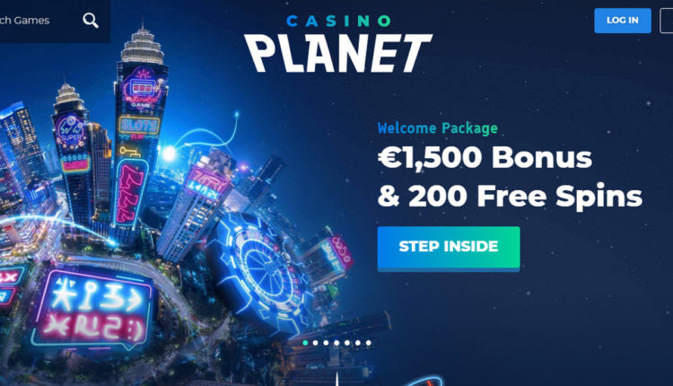 CasinoPlanet 200 giros gratis & Up to €1,500 Bonus