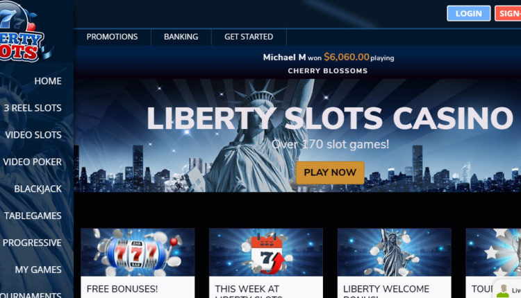 LibertySlots 777$ Bonus Código promocional giros gratis