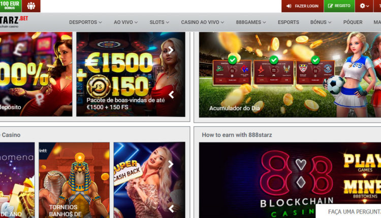 888starz 150 rodadas gratis + 1500 EUR Bonus & 888token Codigo Promocional