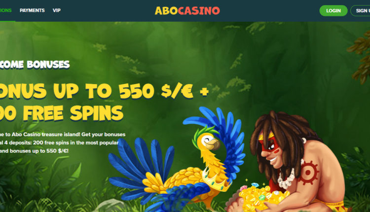 AboCasino 200 Tiradas gratis & Bonus Up To 550 EUR