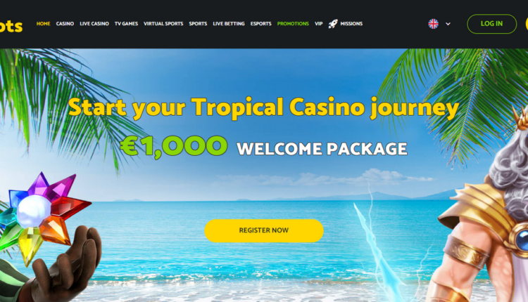 Palmslots Casino 1000 EUR & apuestas deportivas 100 EUR Bonus